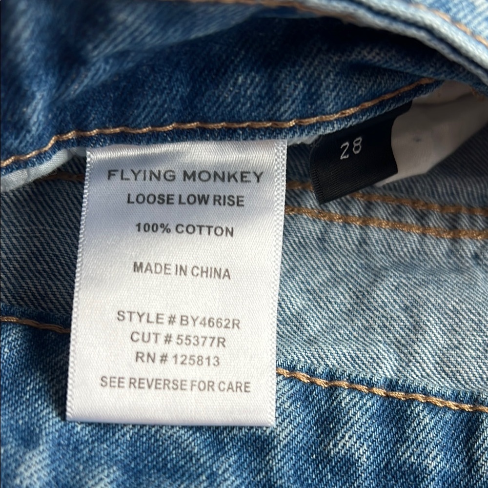 Flying Monkey Light Wash Denim - image 4